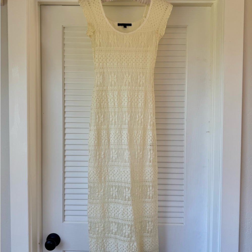 Lucca Couture Cream Maxi Dress